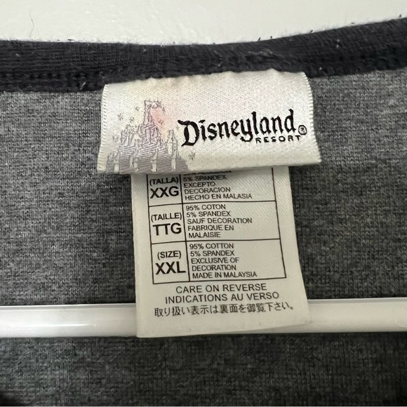 DISNEY Vintage Disneyland embroidered Mickey Mouse T-shirt - Picture 4 of 7